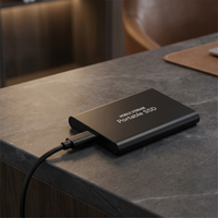 Externe SSD-schijf met overdrachtssnelheid van 1050 MB/s | Draagbare opslag 128 GB voor snelle datatoegang