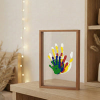 Familieportret – Handafdruk portret als cadeau