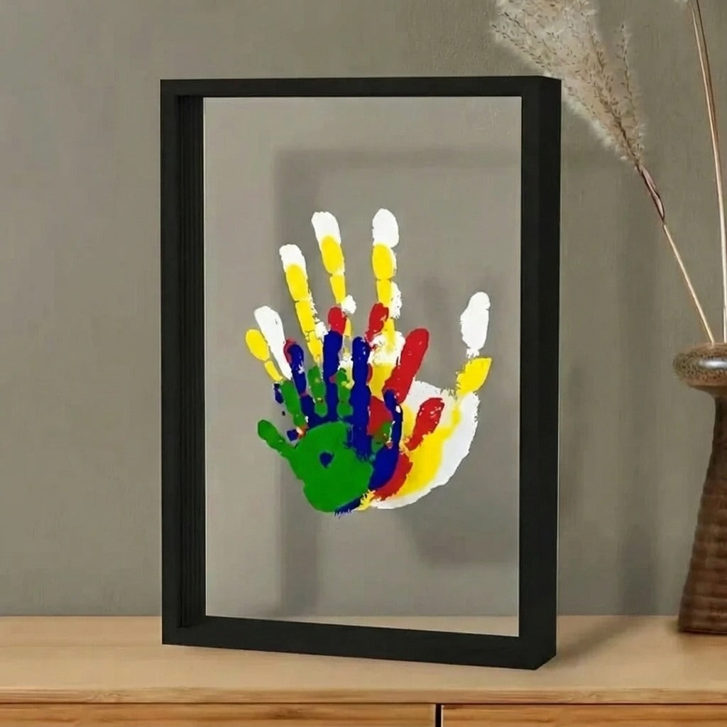 Familieportret – Handafdruk portret als cadeau