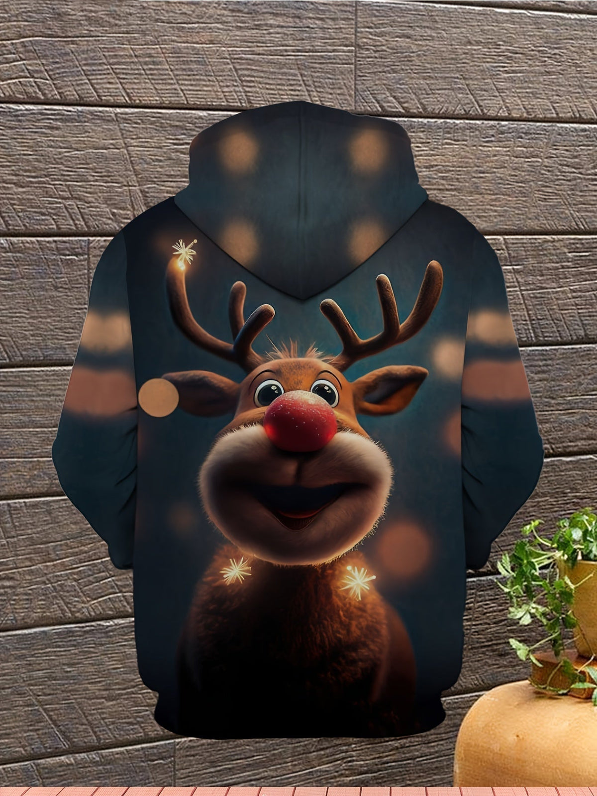 Feestelijke Rudolph hoodie – Comfortabel en vrolijk