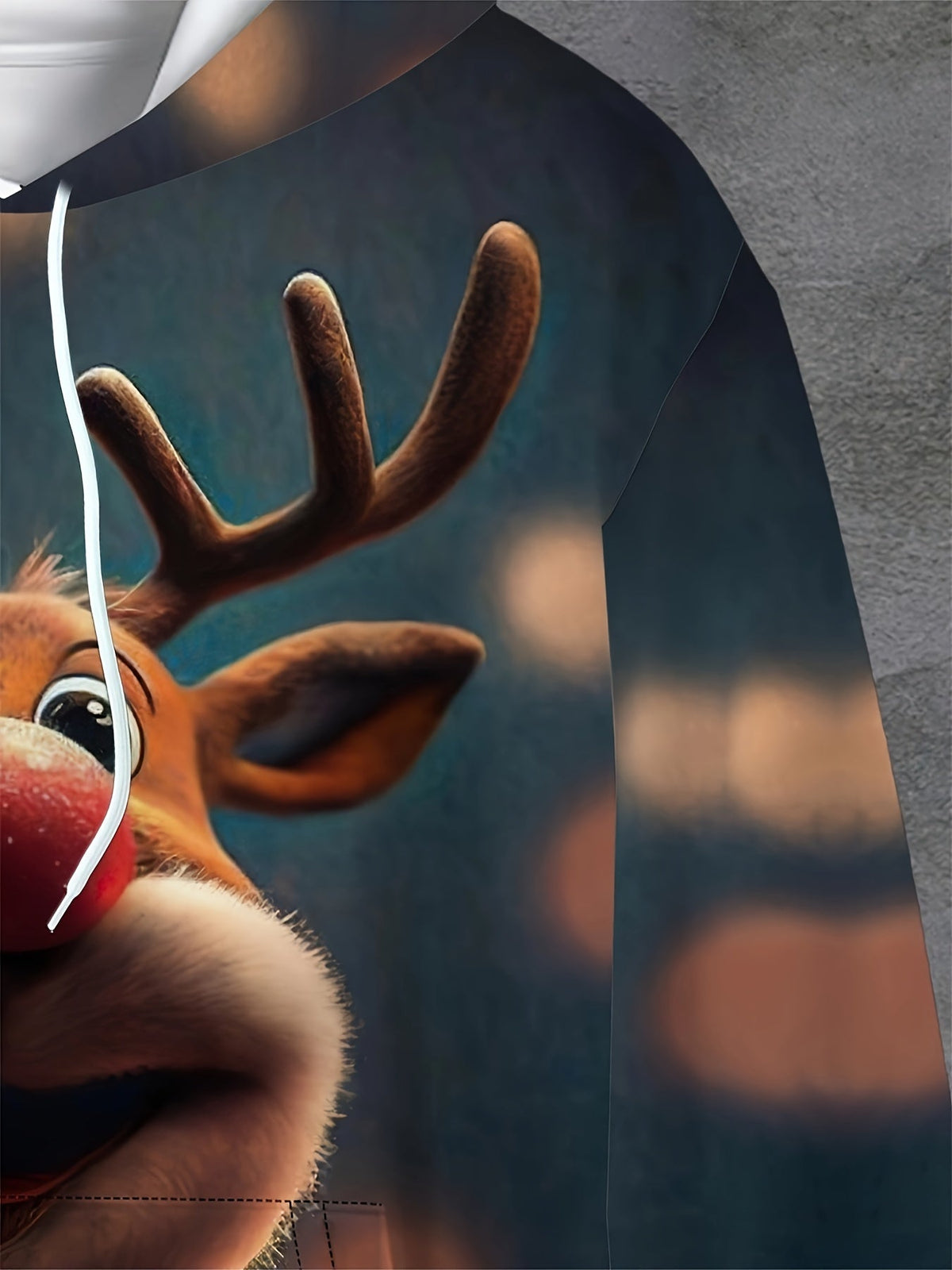 Feestelijke Rudolph hoodie – Comfortabel en vrolijk