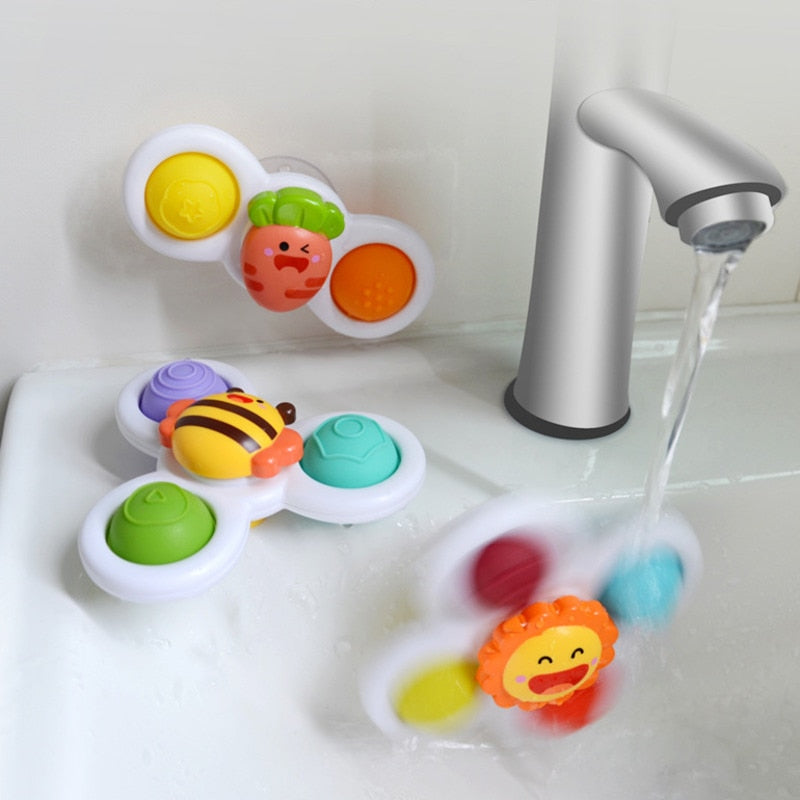 Fidget spinner speelgoed met zuignap