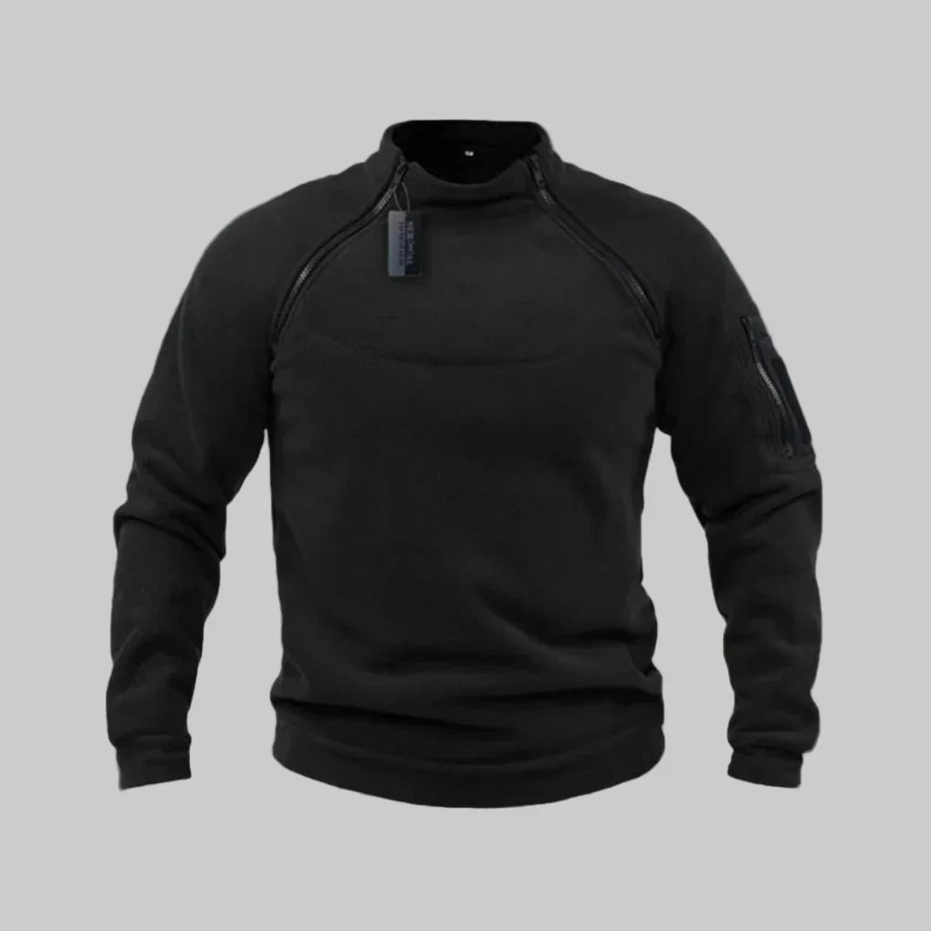 Fleece trui voor heren – Functionele laag voor outdoor & terreingebruik
