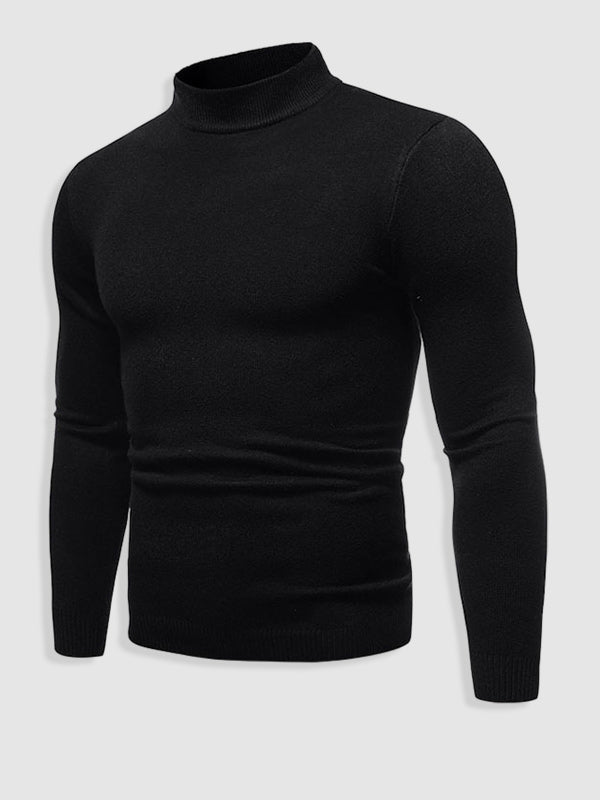 Gebreide coltrui voor heren slim fit