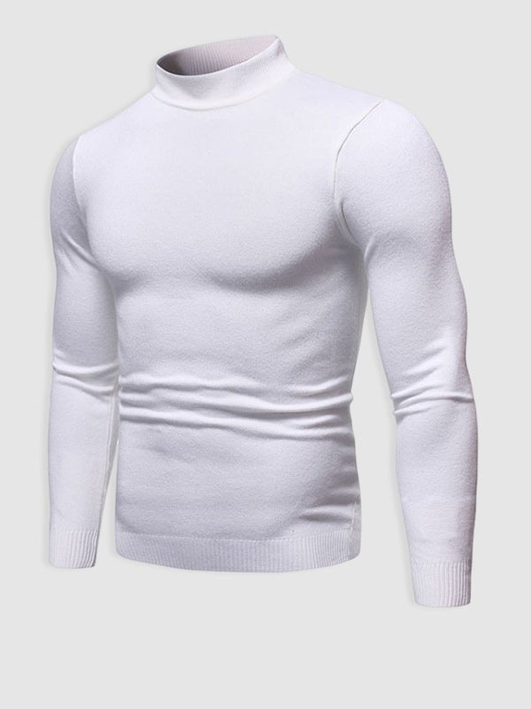 Gebreide coltrui voor heren slim fit
