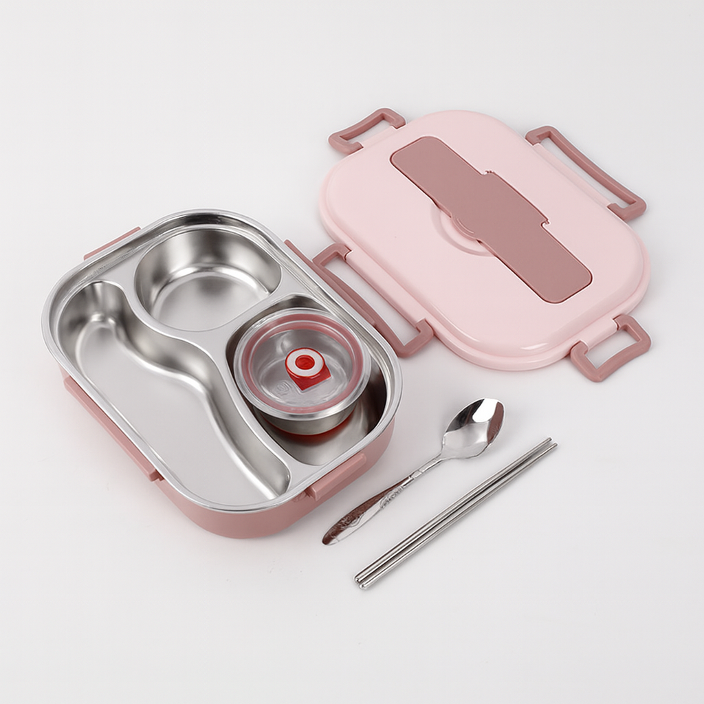 Geïsoleerde roestvrijstalen lunchbox