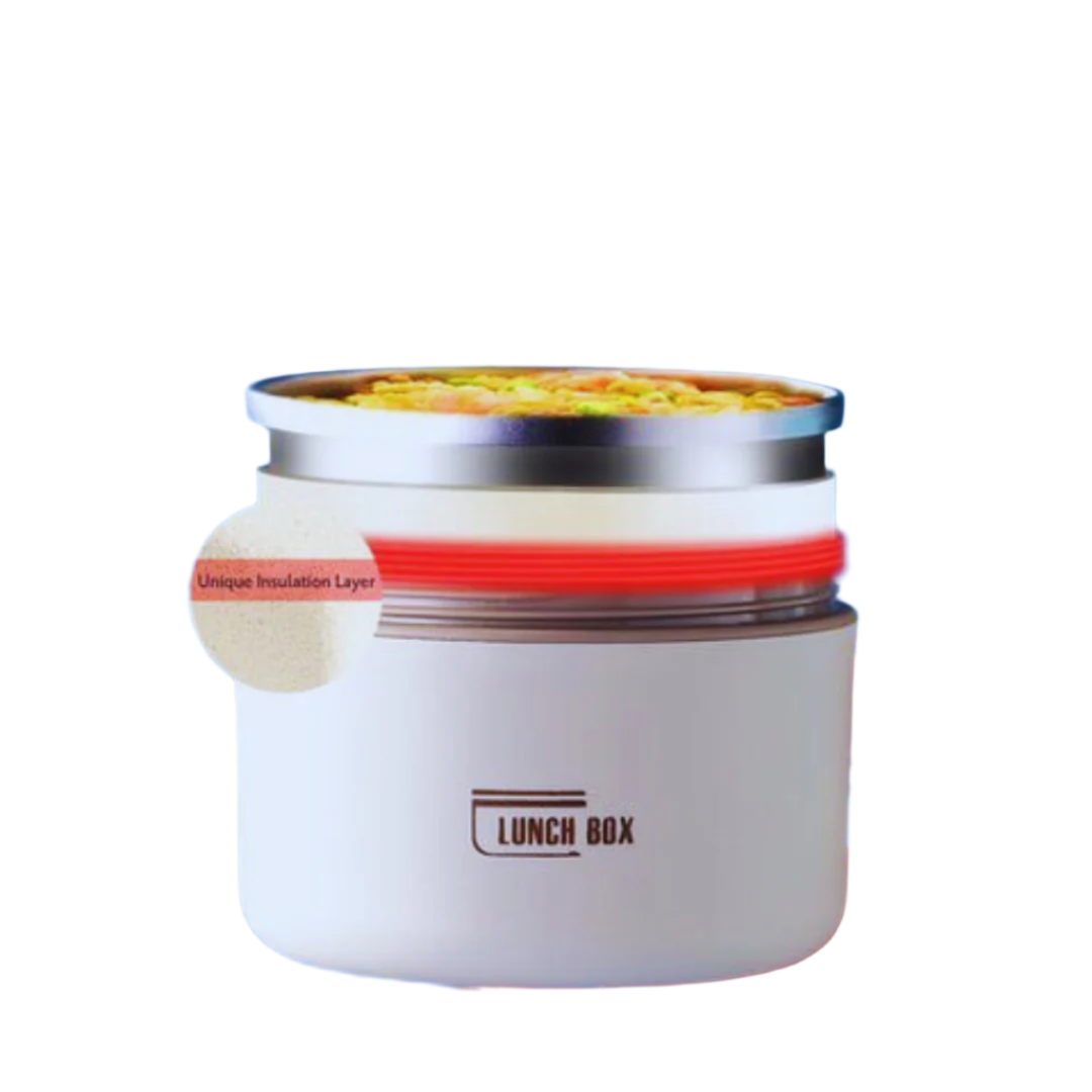 Geïsoleerde stalen lunchbox voor heren – Praktisch
