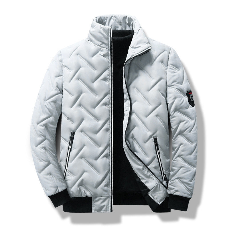 Gewatteerd Herenjack - Stijlvol en Modern met Slim Fit Pasvorm