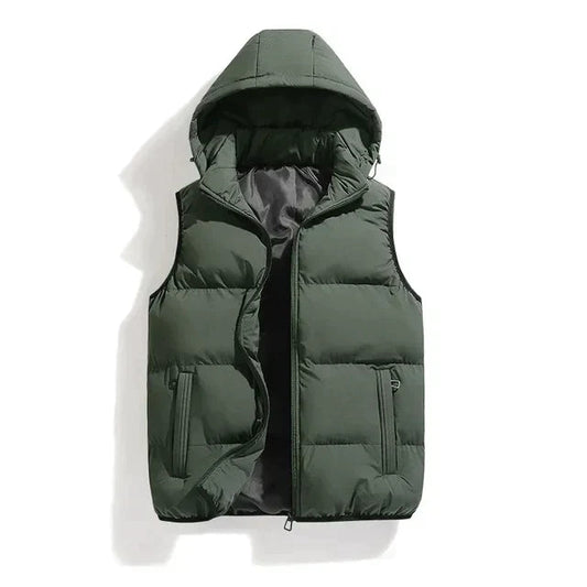 Gepolsterde bodywarmer voor heren