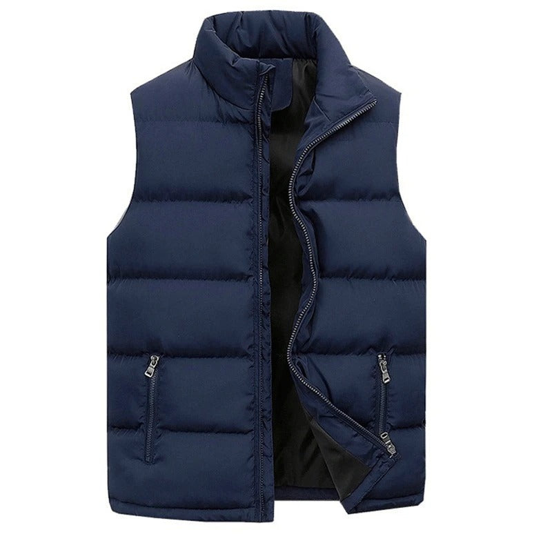 Gevoerde puffer bodywarmer voor heren