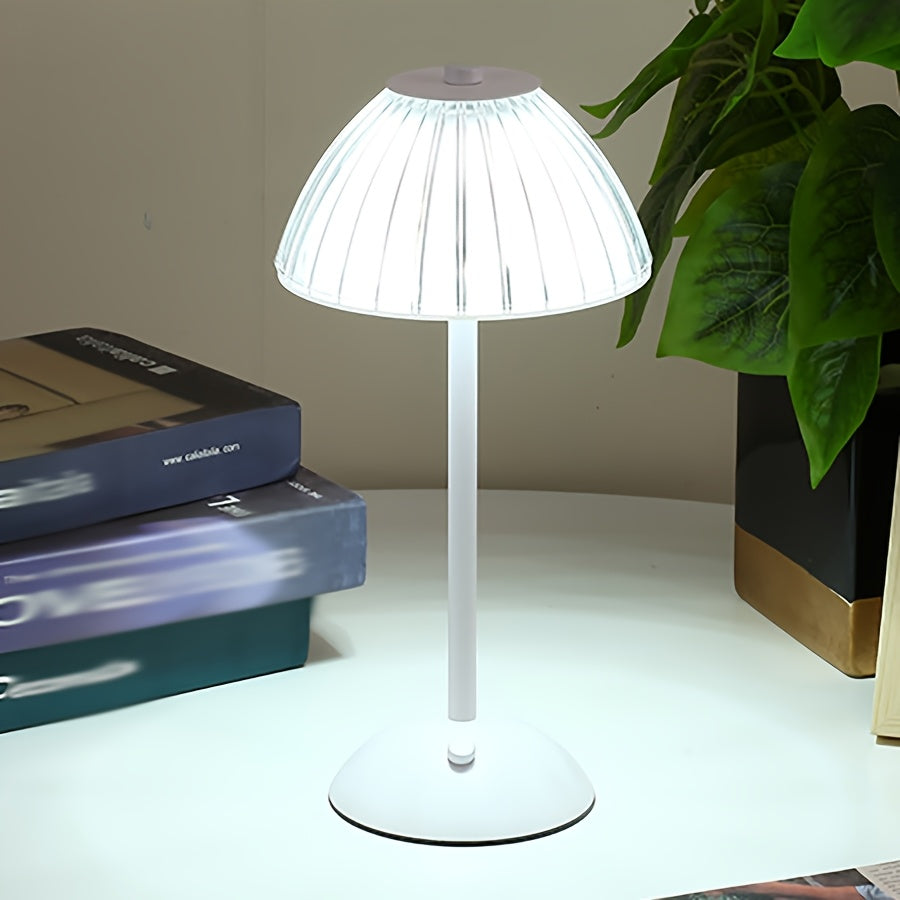 Gouden tafellamp met touchfunctie | USB-oplaadbaar