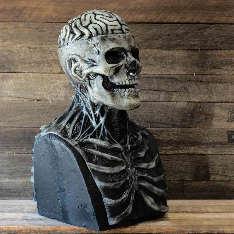 Griezelig skeletmasker – Realistisch halloweenkostuum