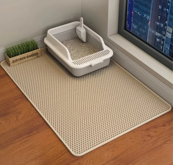 Grote antislip kattenbakmat
