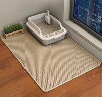 Grote antislip kattenbakmat