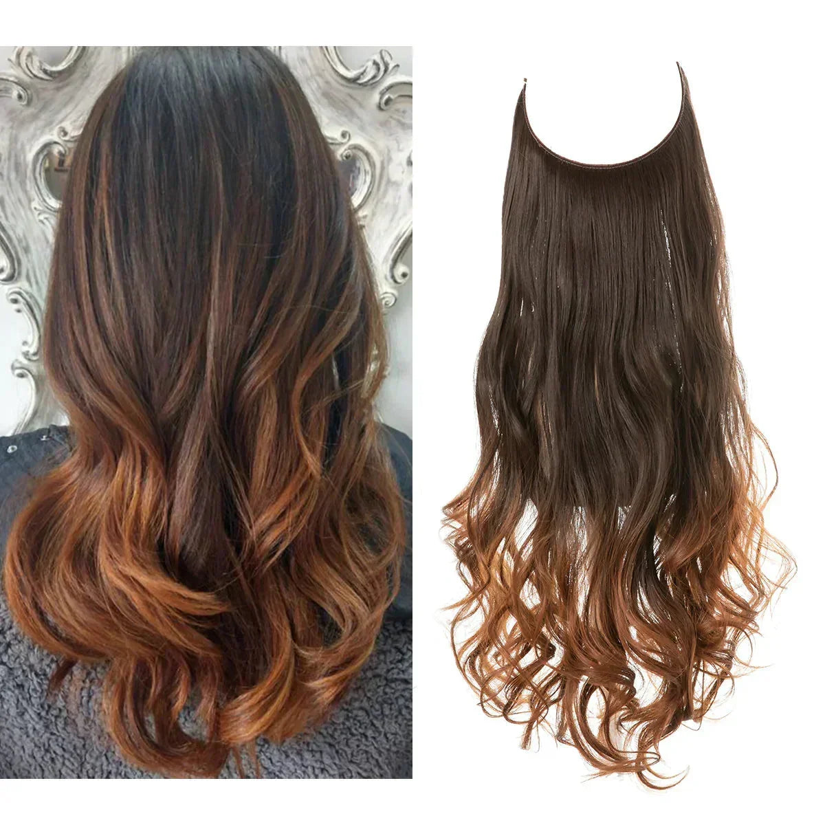 Haarextensions van echt haar | 100% remy-kwaliteit | Onzichtbaar volume & lengte | Natuurlijke glans | Hittebestendig & duurzaam