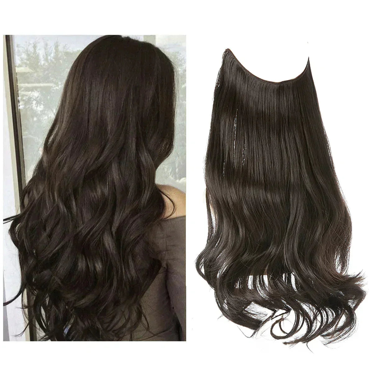 Haarextensions van echt haar | 100% remy-kwaliteit | Onzichtbaar volume & lengte | Natuurlijke glans | Hittebestendig & duurzaam