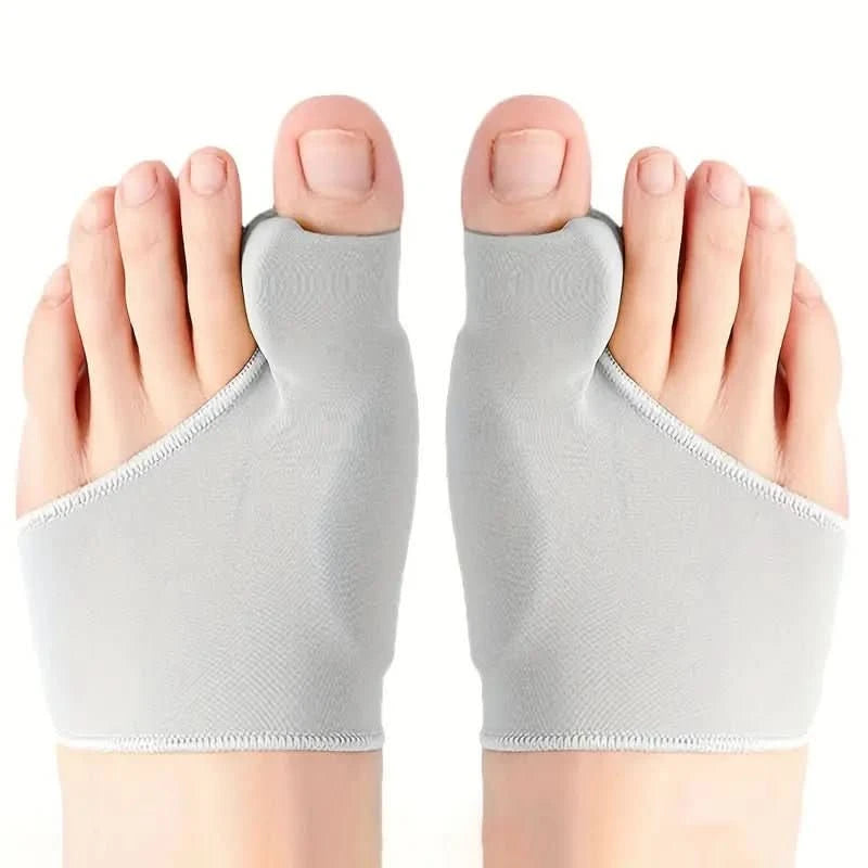 Hallux valgus corrector voor tieners, discreet en comfortabel, zacht materiaal in huidskleur – Pijnverlichtend