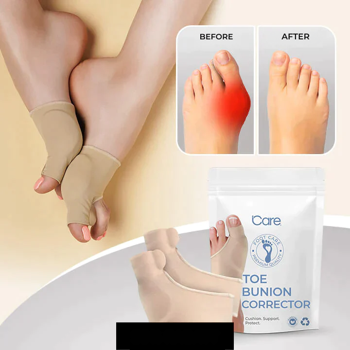 Hallux valgus - Tenencorrector - Drukverlichting tijdens het lopen