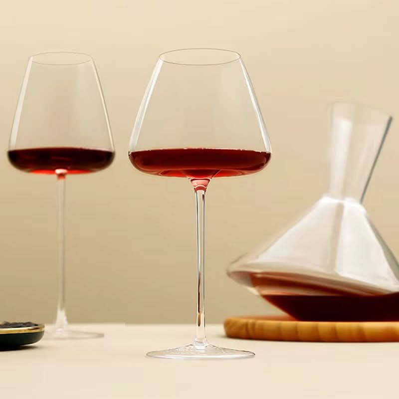 Handgemaakte kristallen wijn- en champagneglazenset – 2, 4 of 6 stuks, 4 maten