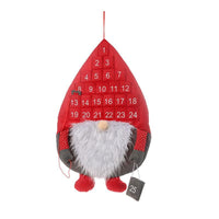 Hangende kerstman adventskalender - Aftellen naar Kerstmis