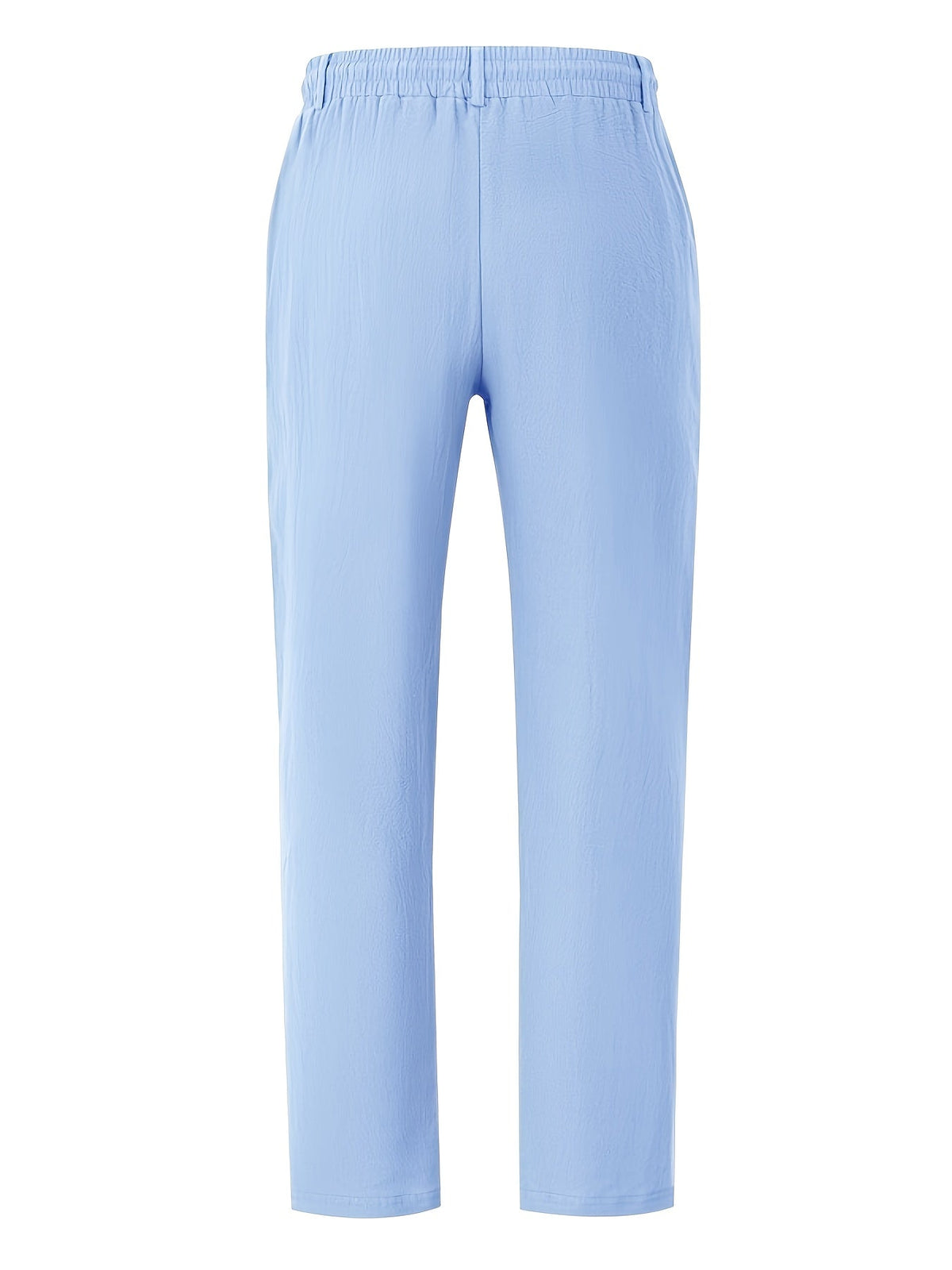 Herenbroek | Broek met Regular Fit en Rechte Pijpen | Taille met Trekkoord | Casual Zomerstijl