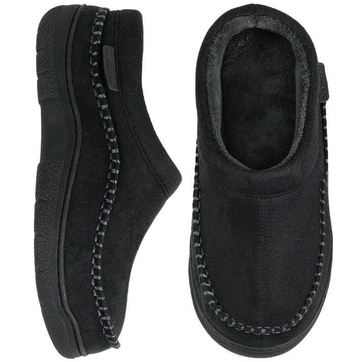 Herenpantoffels in een comfortabel design van zacht materiaal