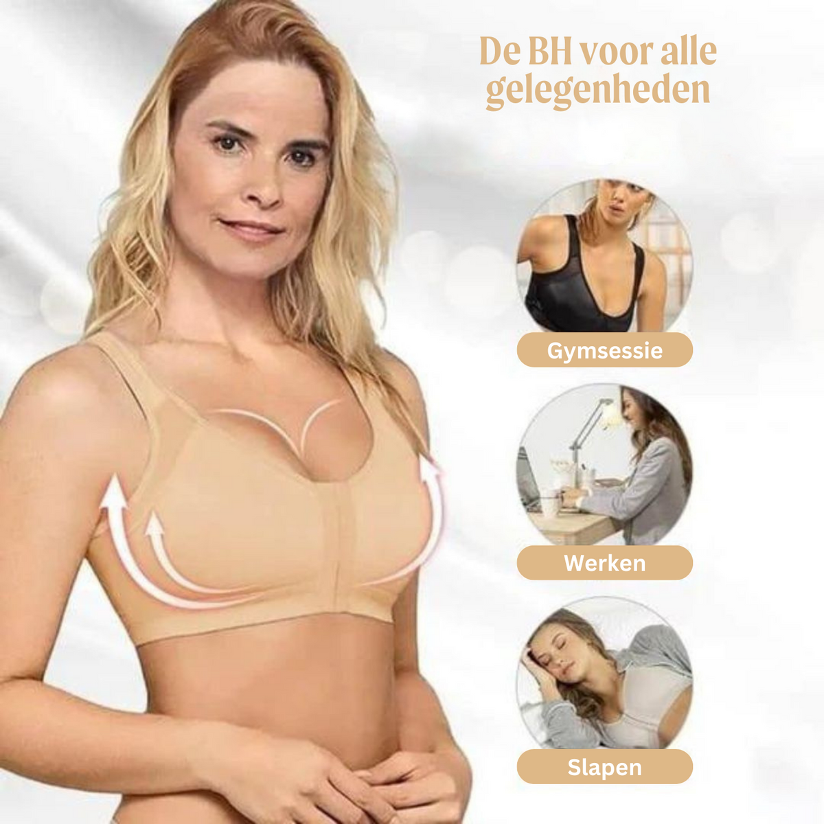 Houdingcorrigerende bh voor dames - Comfort & rugondersteuning