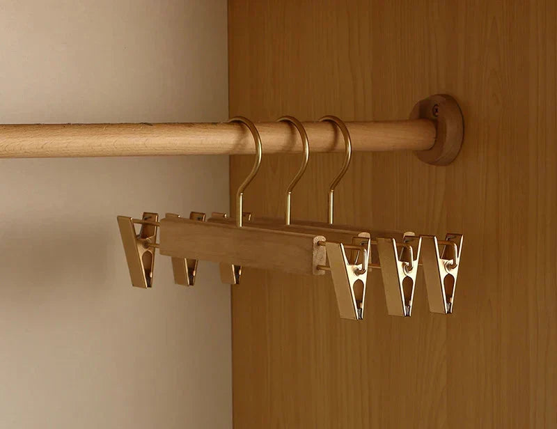 Houten Kledinghangers Met Brede Schouder voor Pakken & Mantels van Kamferhout (Set van 2)