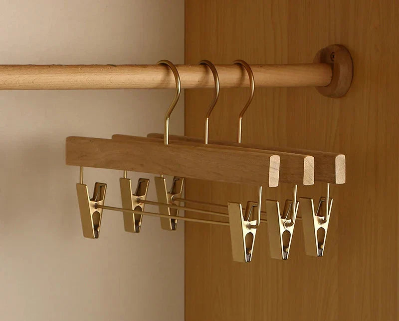 Houten Kledinghangers Met Brede Schouder voor Pakken & Mantels van Kamferhout (Set van 2)