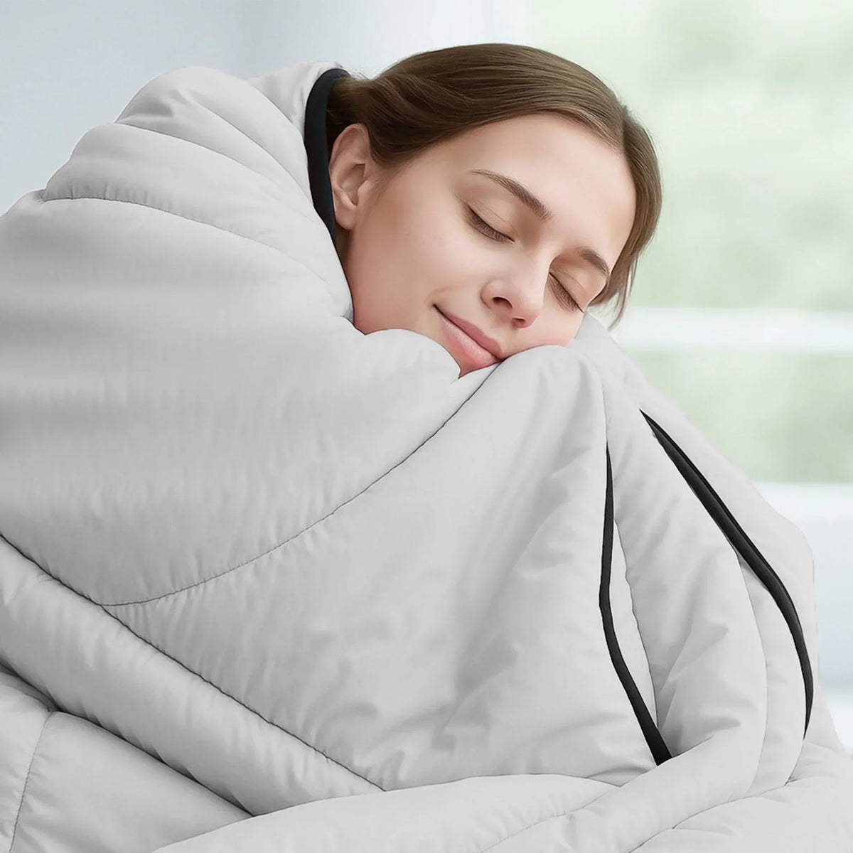 IJskoelende deken voor mensen die het snel warm hebben
