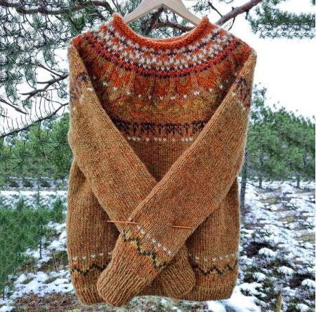 IJslandse vintage trui met tijdloos design