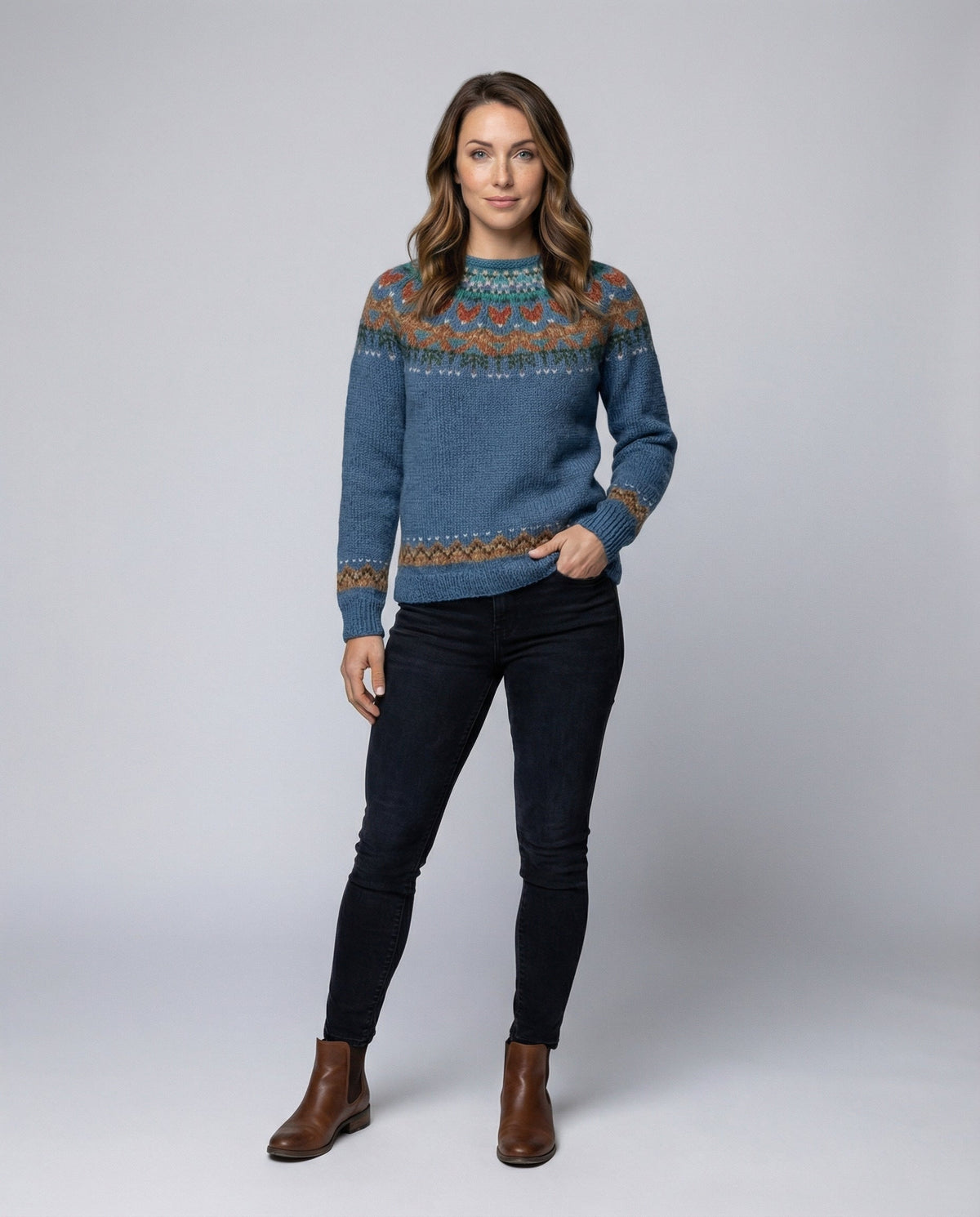 IJslandse vintage trui met tijdloos design