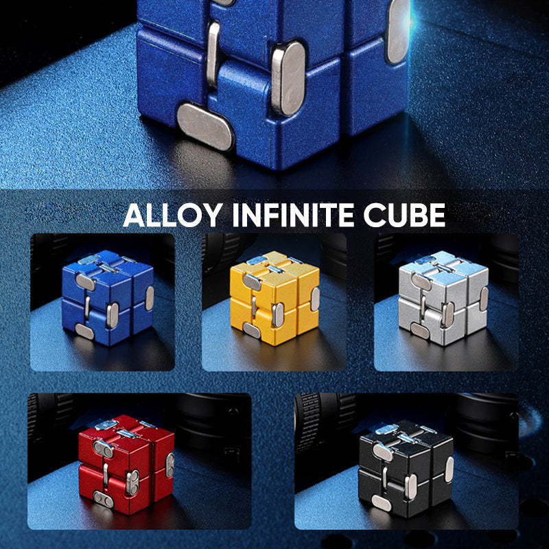 Infinity Fidget Stressverlichting Kubus Speelgoed