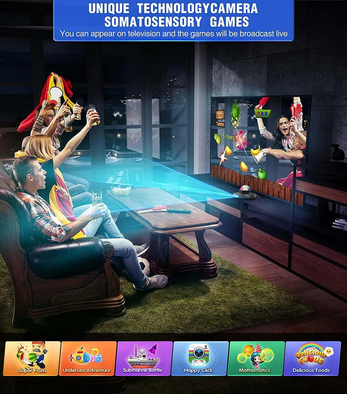 Interactieve dansmat voor kinderen
