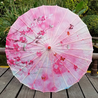 Japanse parasol met uv-bescherming
