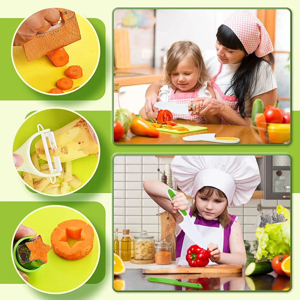 Junior Keukenset - Veilig Spelen - Complete Kinderkeukenset