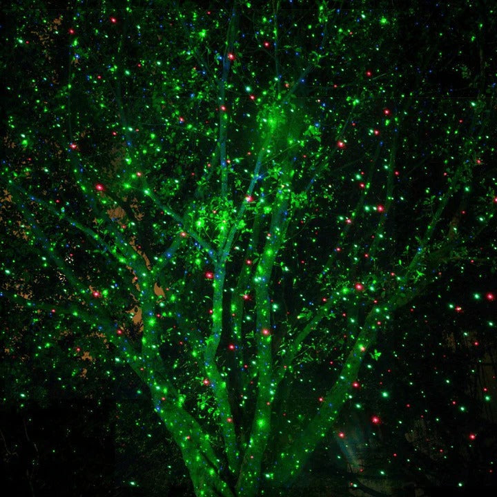 Kerstprojector voor Buiten met Bewegende Patronen, Weerbestendig, Bereik tot 280 m²