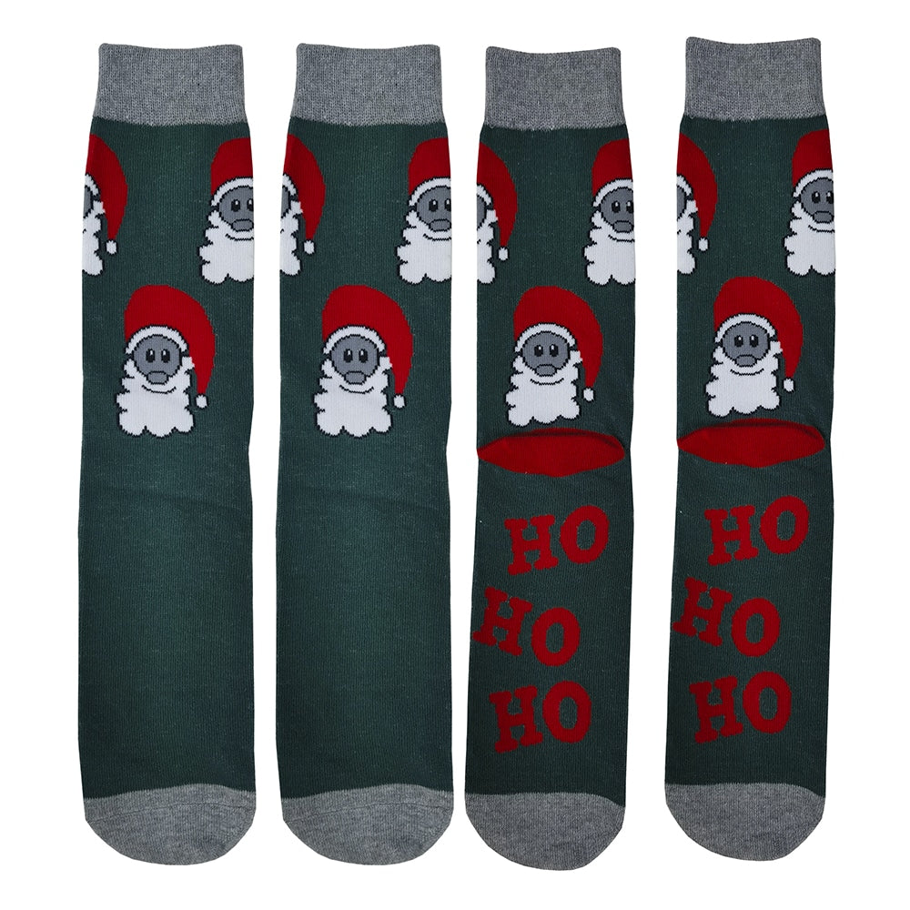 Kerstsokken - 5 paar in verschillende motieven en kleuren