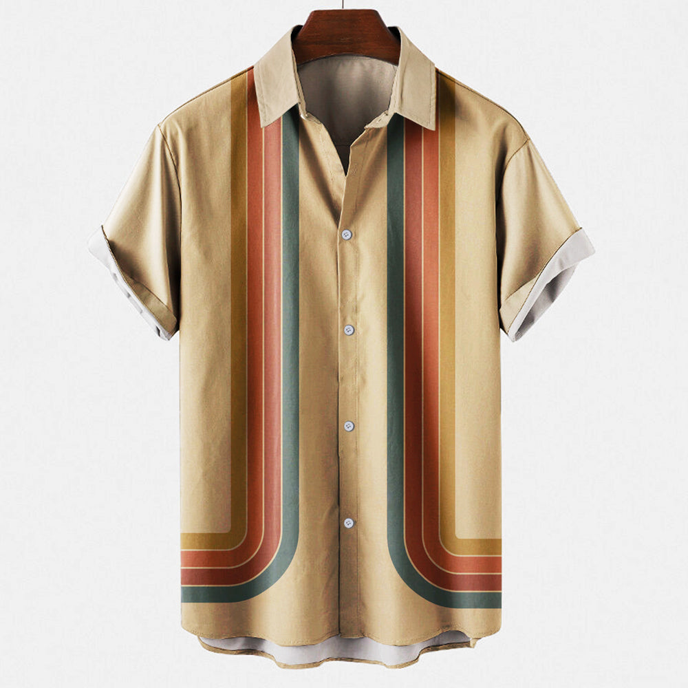Klassiek herenoverhemd in retrostijl voor veelzijdig gebruik