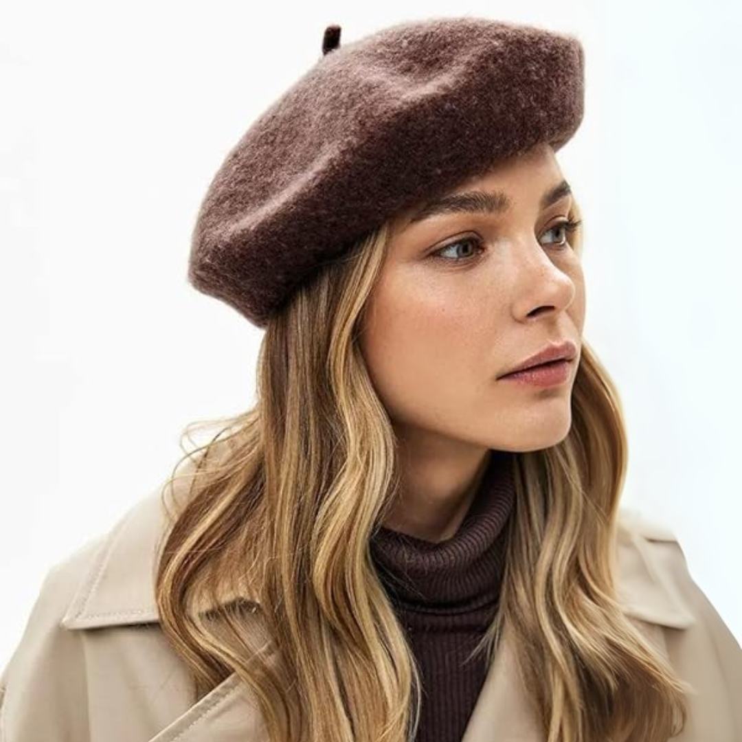 Klassieke Franse wollen baret