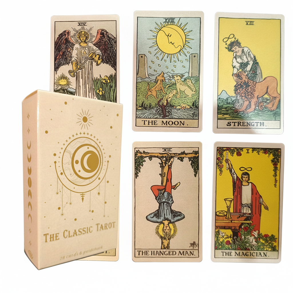 Klassieke tarotkaartenset – 78 kaarten