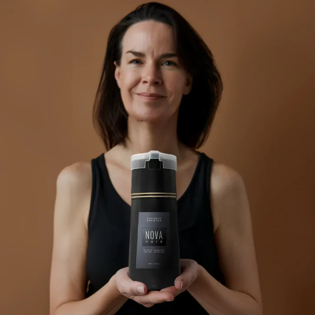 Kleuringsshampoo met verzorgende werking