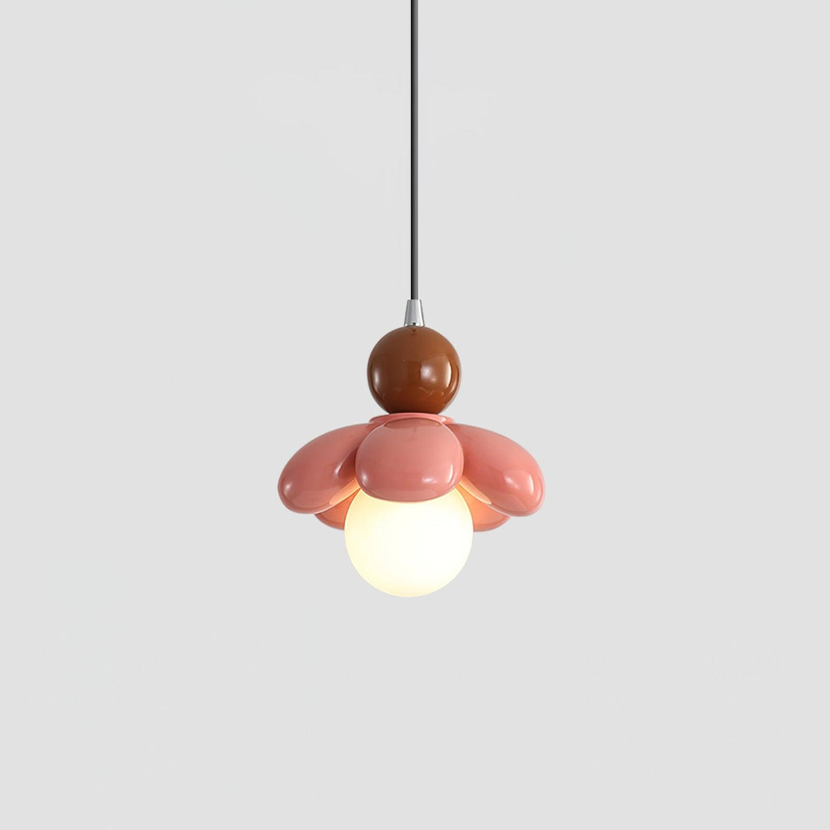 Kleurrijke Hanglamp in de Vorm van een Bloem – Stijlvolle Verlichting van Hars voor Woon- en Slaapkamer – Verkrijgbaar in Diverse Kleuren