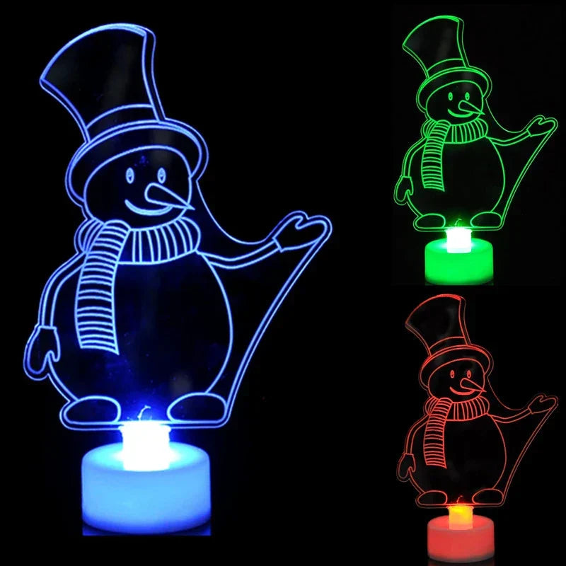 Kleurrijke LED-kerstverlichting