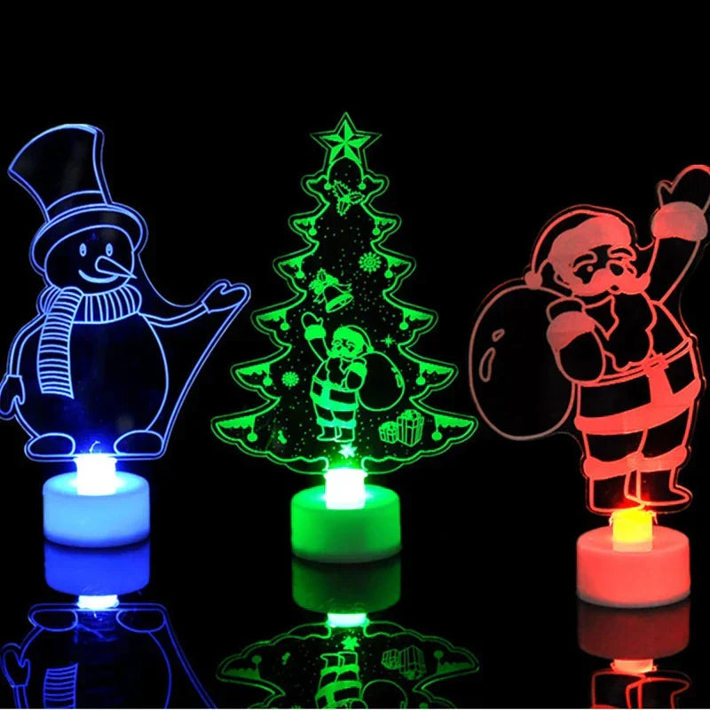 Kleurrijke LED-kerstverlichting