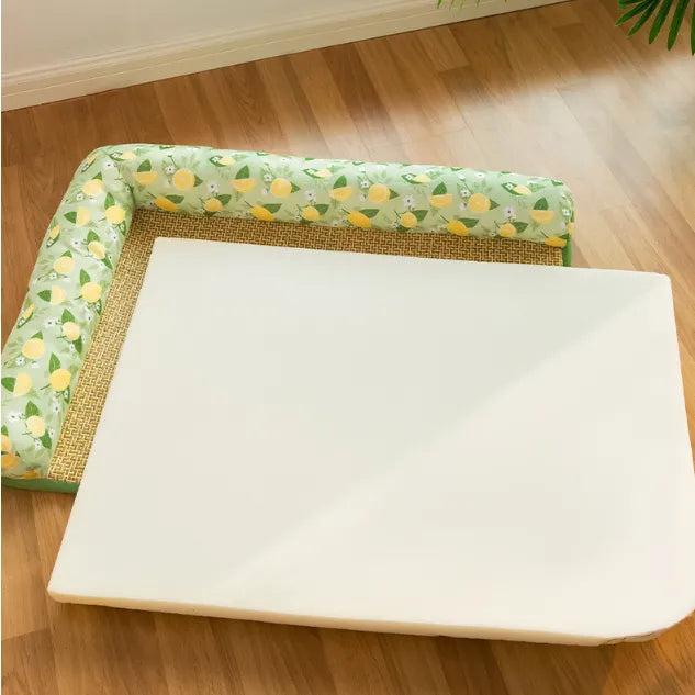 Koelmat voor katten met opstaande rand