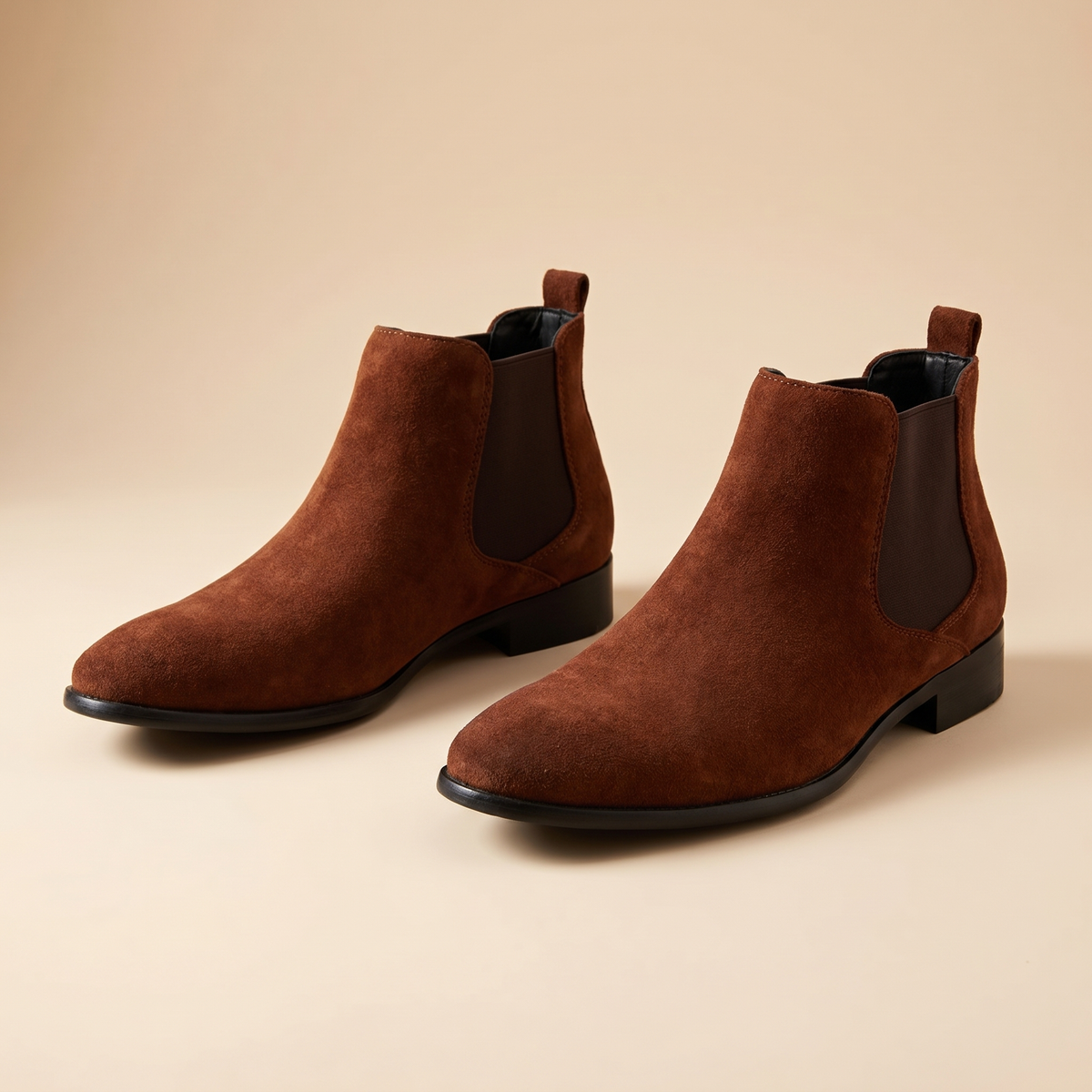 Leren chelsea boots voor heren | Instapmodel | Comfortabele enkellaarzen voor dagelijks gebruik