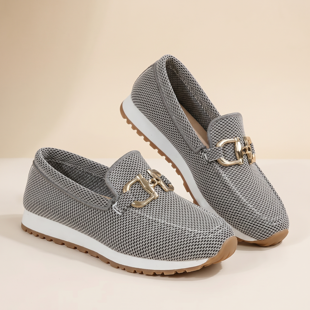 Leren loafers voor dames | Comfortabele orthopedische loafers | Gevoerde ondersteuning