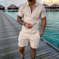 Luchtige casual zomerset met korte mouwen voor heren