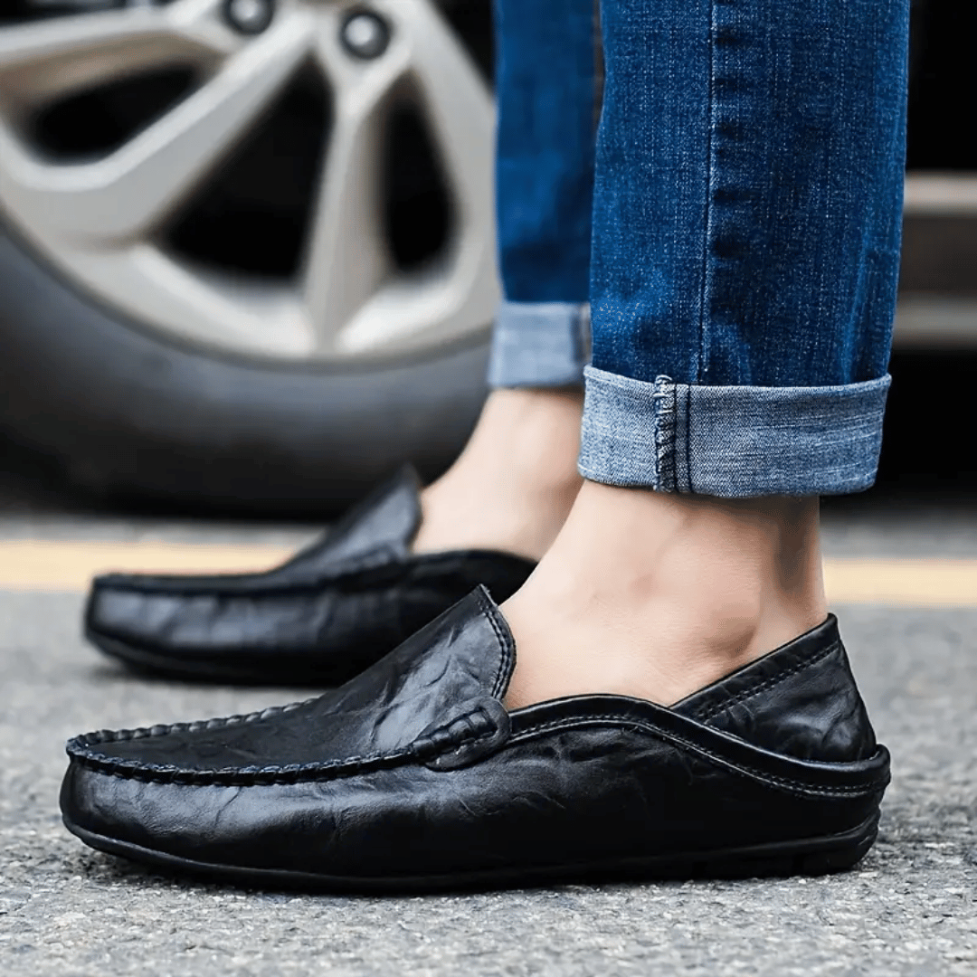 Luxe Italiaanse mocassins - Instapschoenen